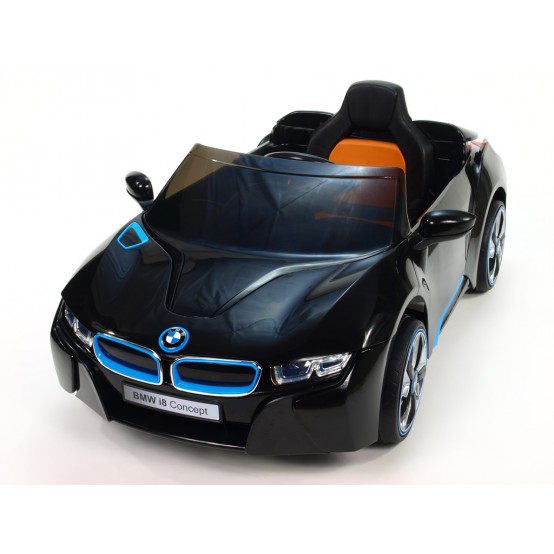 BMW i8 s 2.4G dálkovým ovládáním, xenonovými světly a luxusní koženou sedačkou, ČERNÉ
